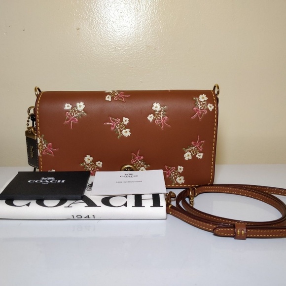 Coach Handbags - Sold -- COACH 1941 24183 Floral Bow Print Dinky
